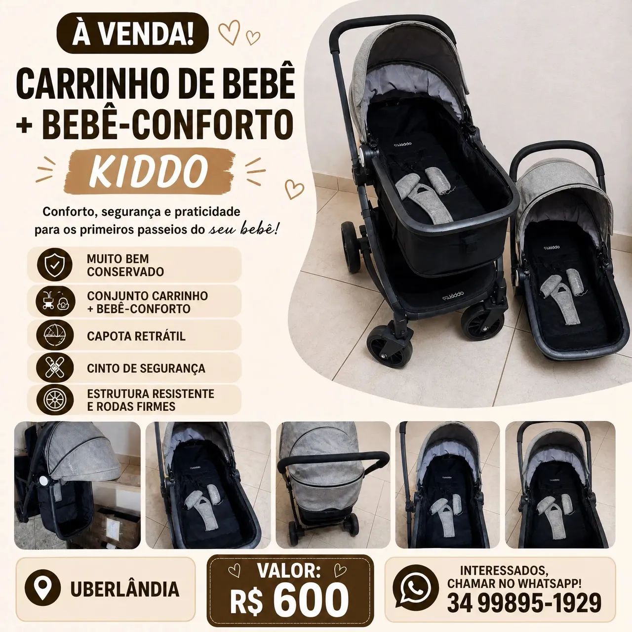 Carrinho de bebê 
