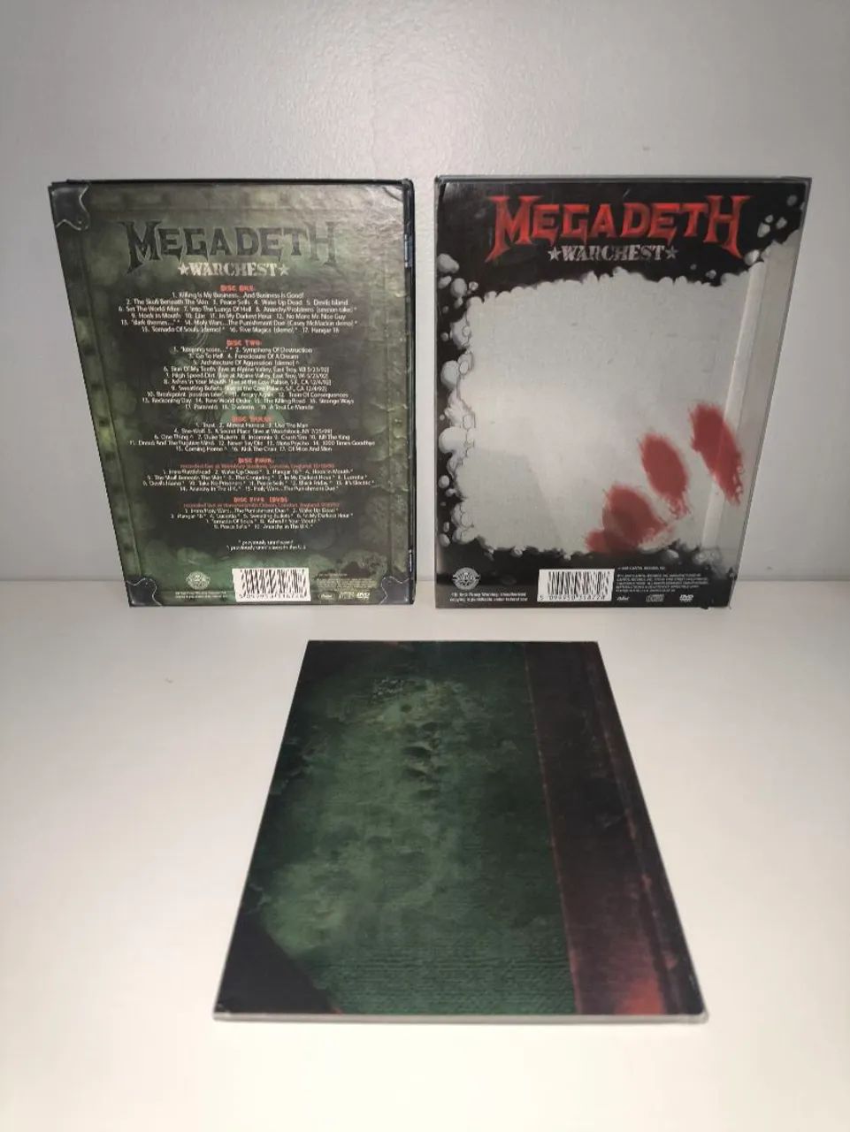 MEGADETH WARCHEST BOX SET (4CD + DVD) | Edição Limitada Rara - Foto 4