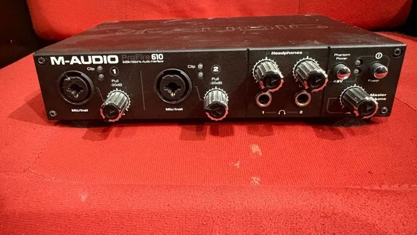 Interface de Áudio M-Audio - Firewire - Foto 4