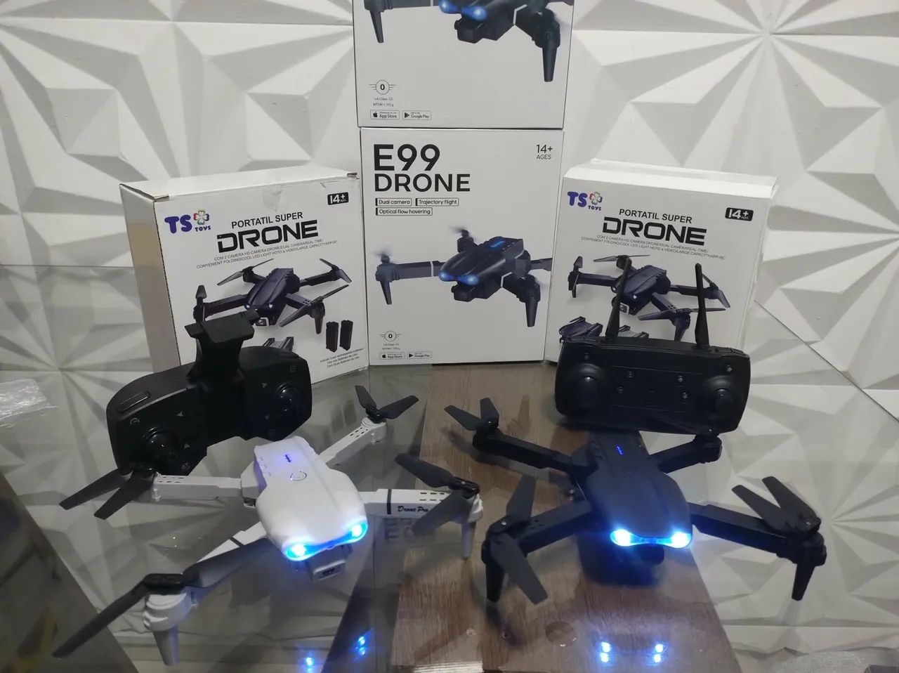Drone E99 com câmera novo  - Foto 4