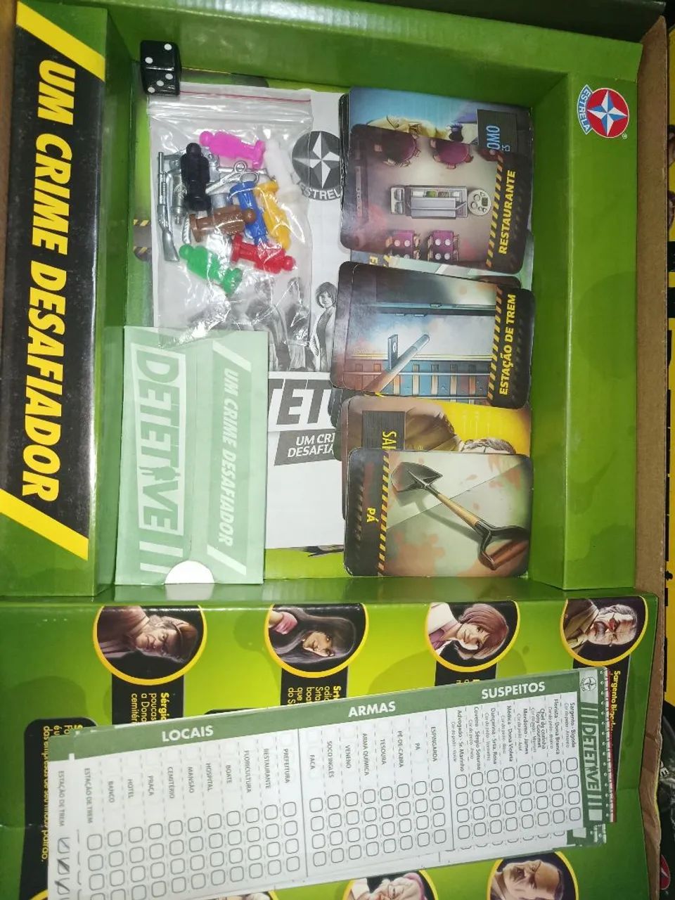 Jogo detetive, tudo completo sem avarias - Foto 2