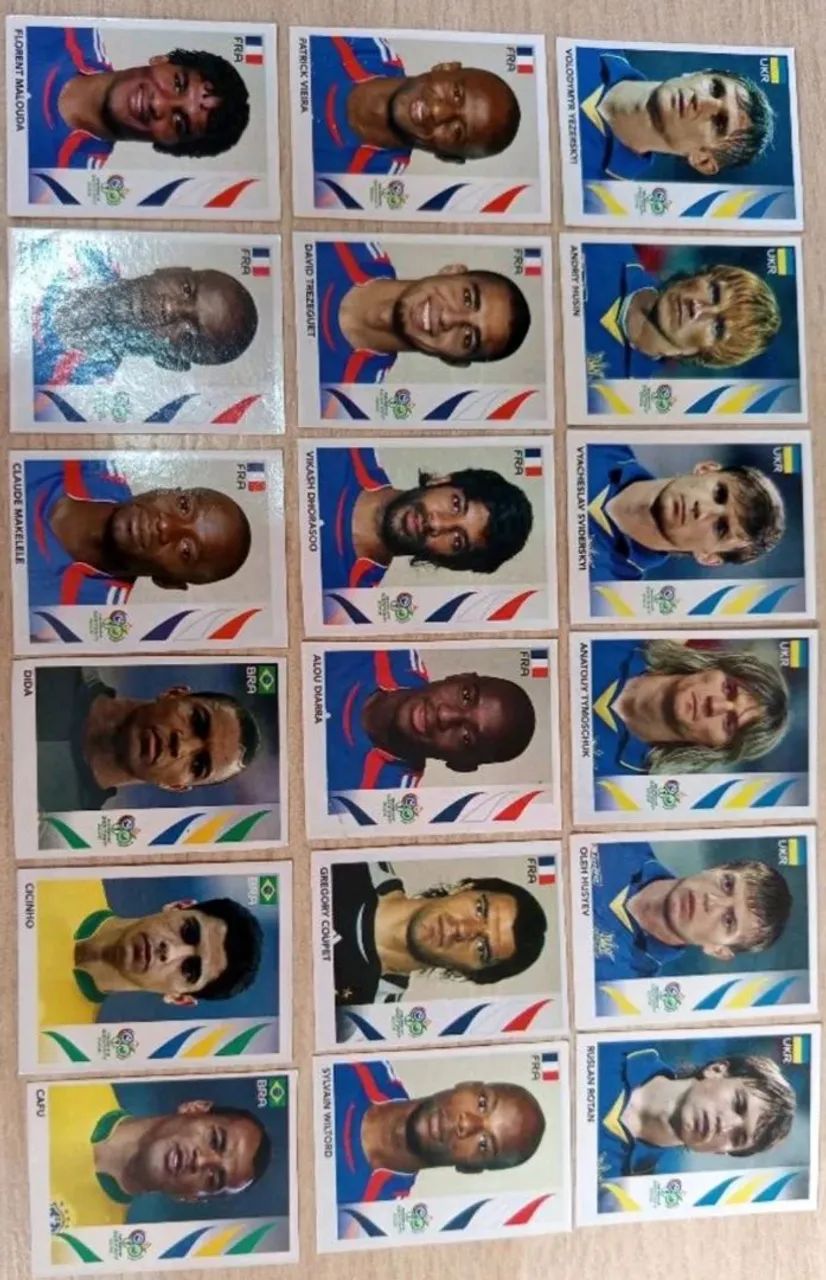 Figurinhas Copa do Mundo 2006