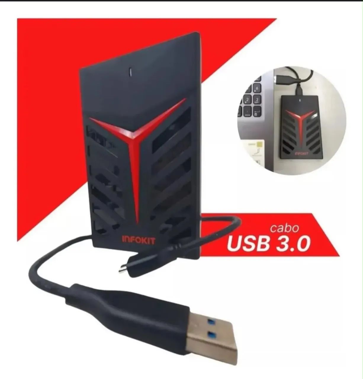 HD EXTERNO DE 500GB - Foto 3