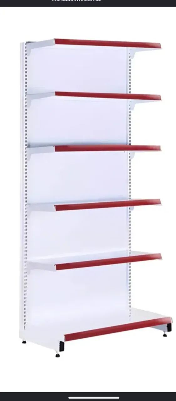 GONDOLA DE PAREDE ALT 2 MTS 6 PRAT CADA MODULO SO R$ 990.00  - Foto 5
