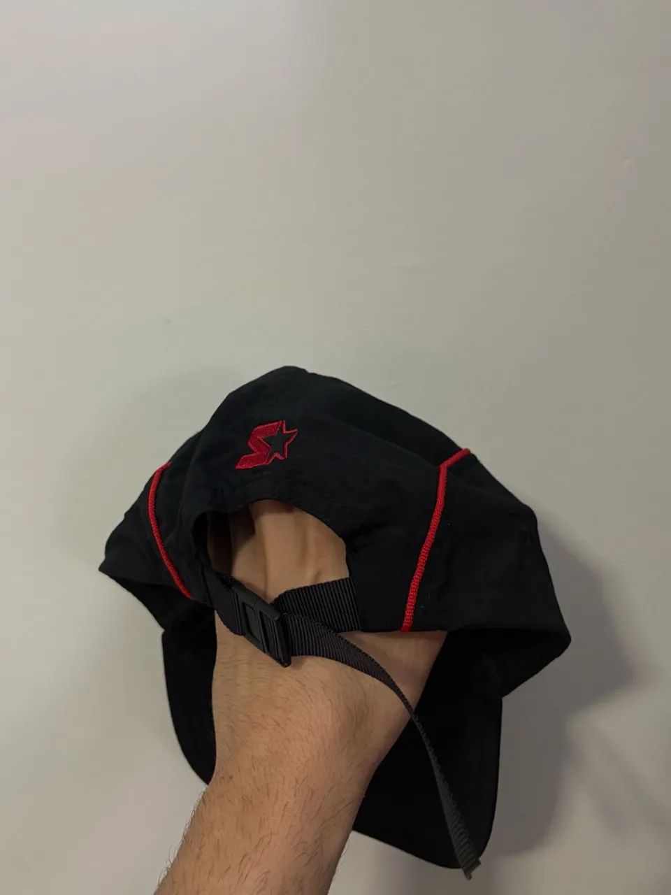 BONÉ FLAMENGO - 5 PANEL - PRETO e VERMELHO - ORIGINAL STARTER - Foto 2