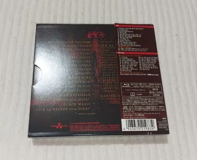 Slayer - Repentless - Cd + Blu Ray Japones Com Obi  - Foto 2