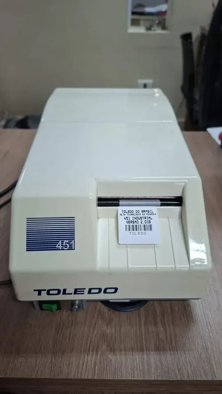 Impressora Térmica Código De Barras 451 Toledo Semi Nova - Foto 2