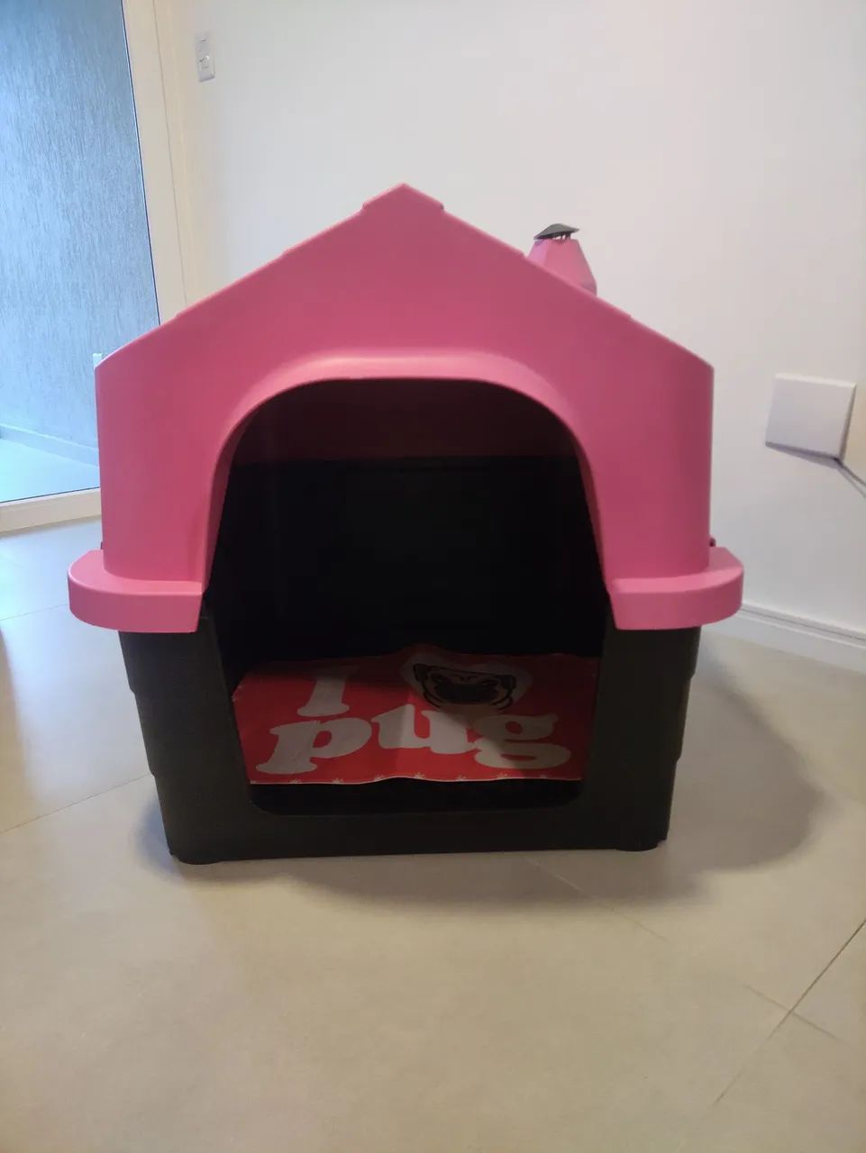 Linda casa para cachorro #5 Cor Rosa