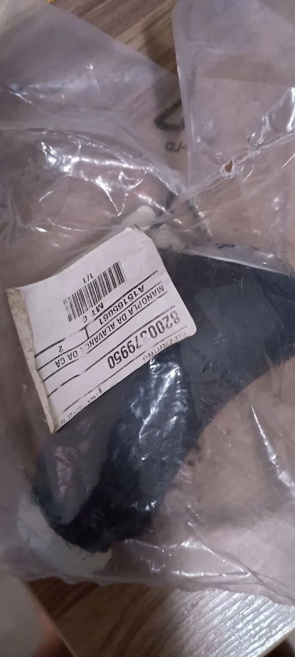 Manopla ORIGINAL em couro Renault Duster Sandero Logan  - Foto 2