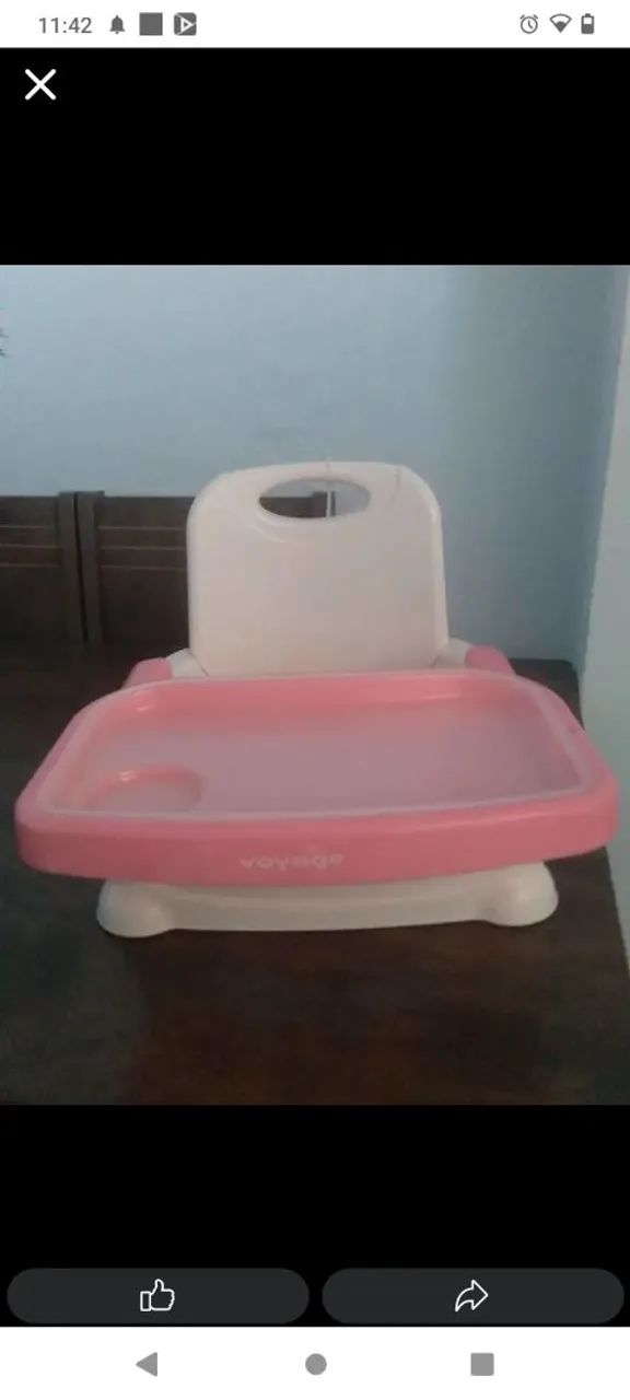 Cadeira alimentação