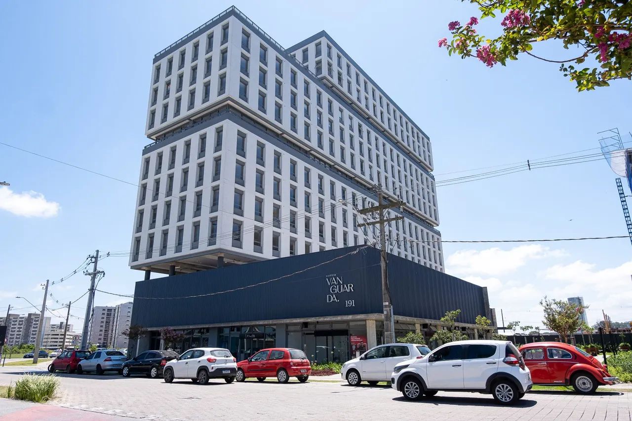 Sala comercial para locação no Parque Una  Edifício Vanguarda, moderna e sofisticada, com 