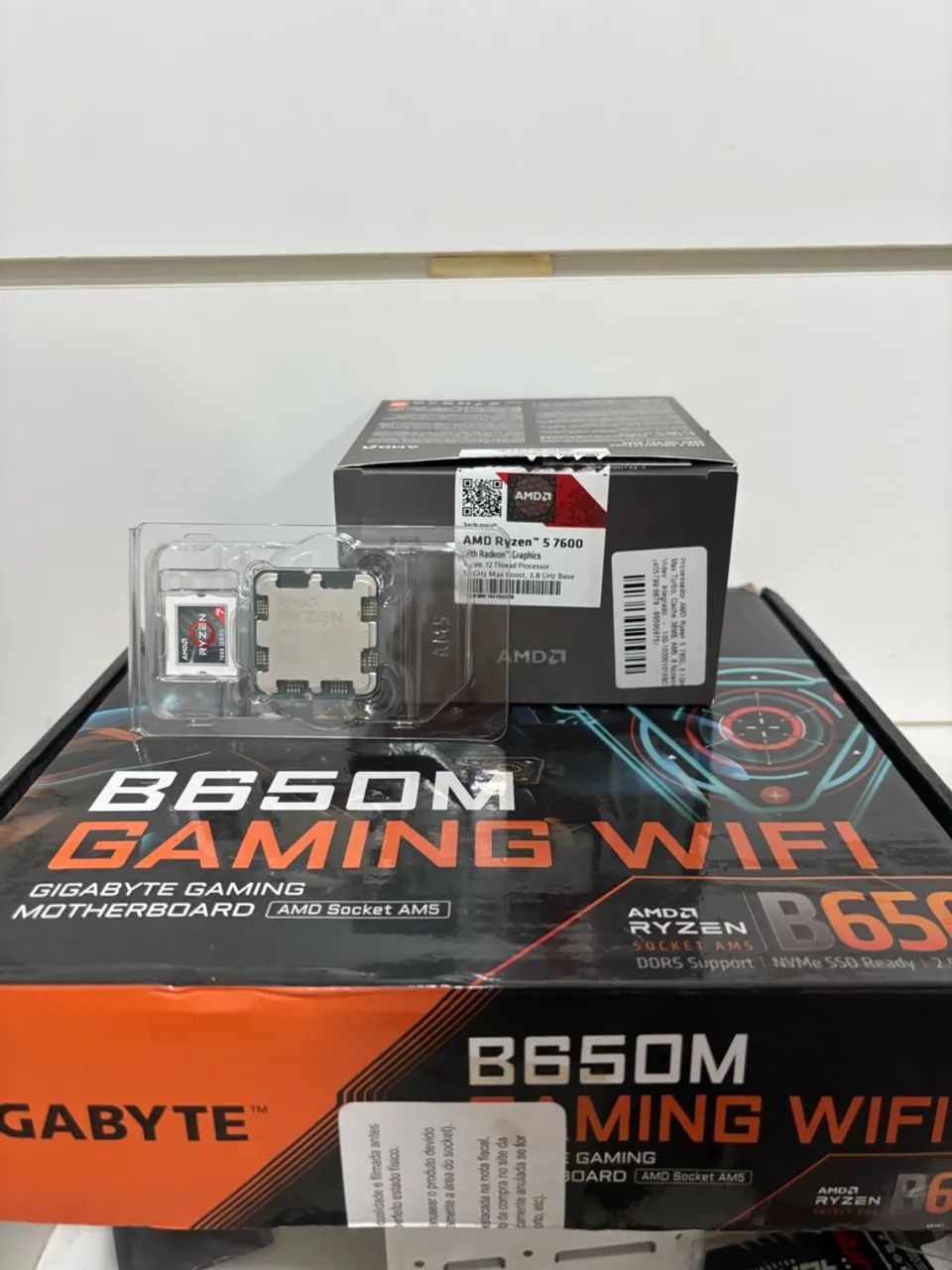 Ryzen 5 7600 + B650m DDR5 - Foto 3