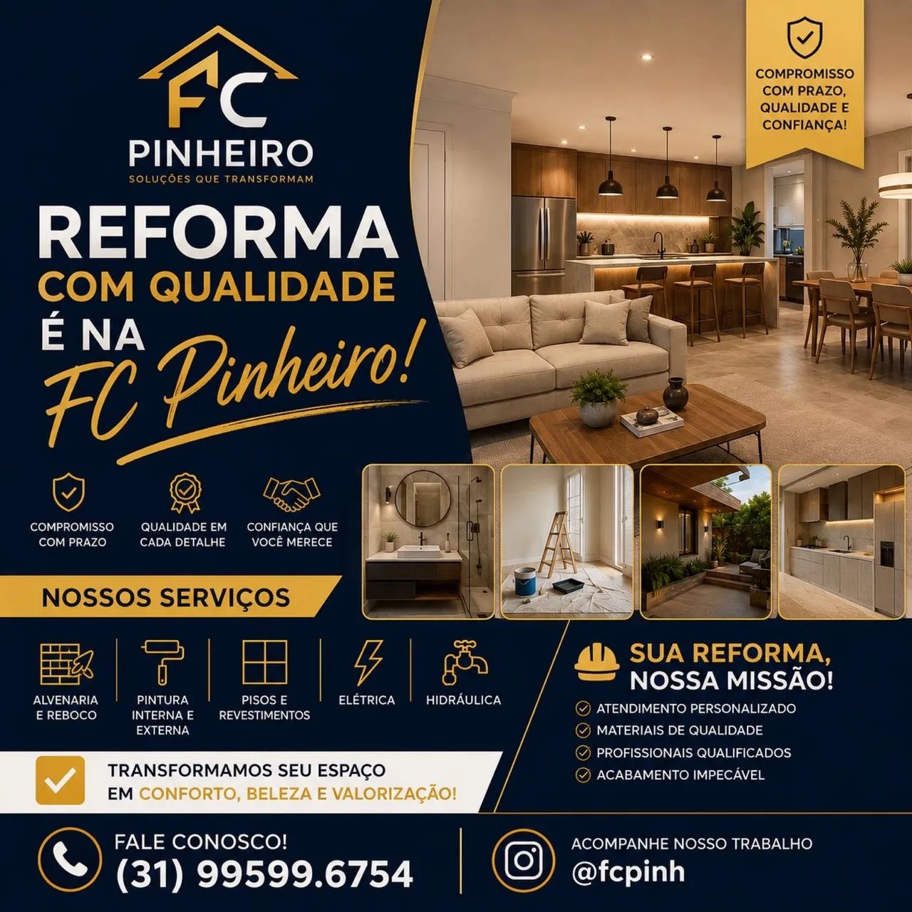 Reformas e construções em geral