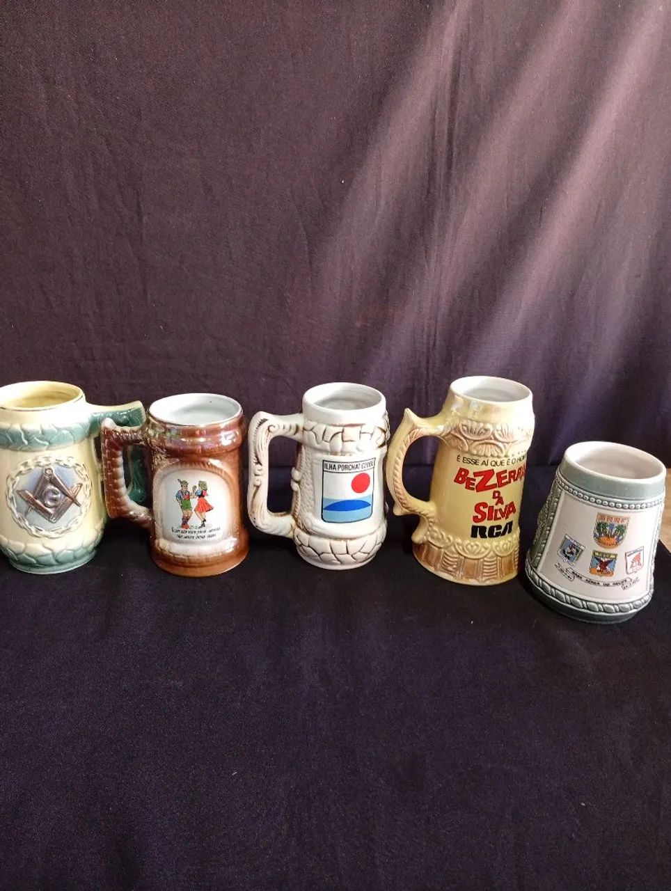Canecas antigas de Shop 