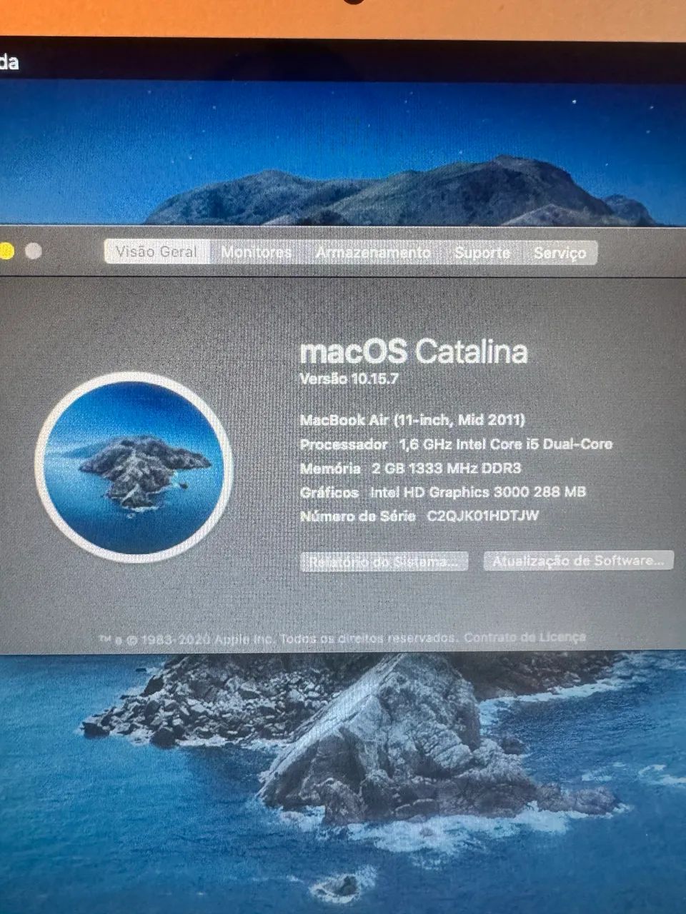 MacBook 11 128G Perfeito Estado - Foto 2
