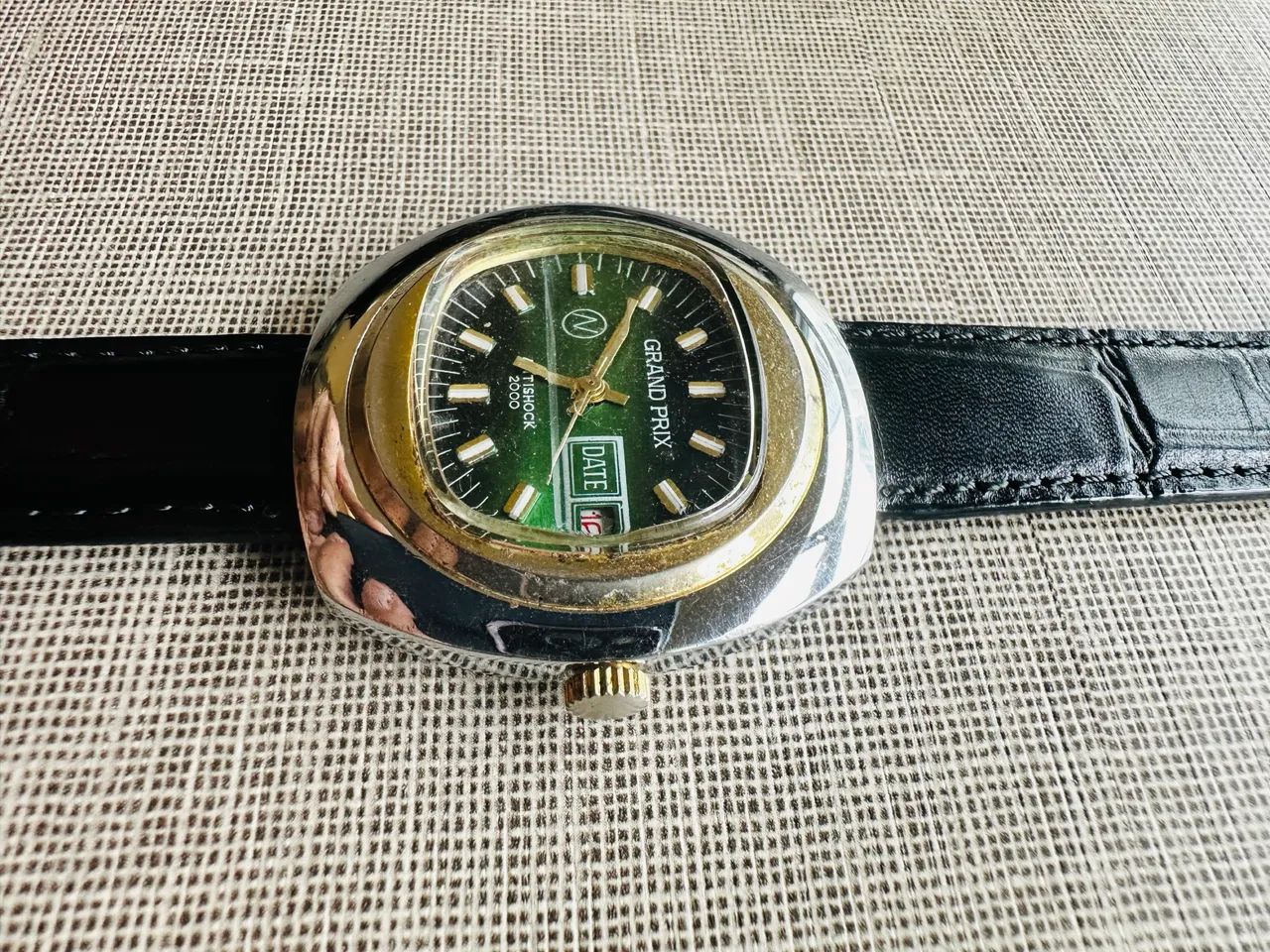 RELOGIO VINTAGE GRAND PRIX de 44 mm
