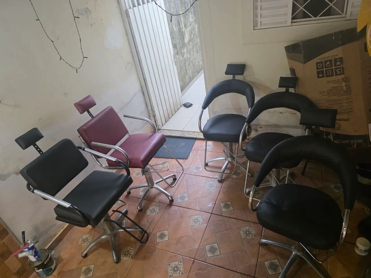 CADEIRAS DE SALÃO DE BELEZA HIDRÁULICAS - Foto 2