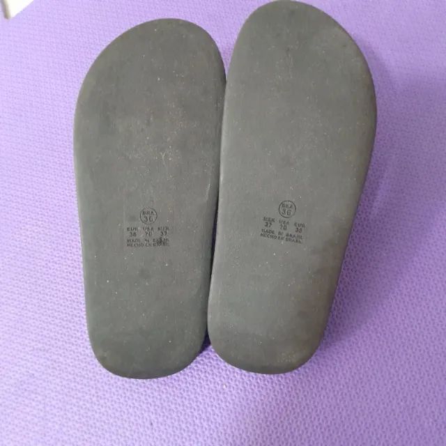 Chinelo Slide Preto. N. 36 - Leve e confortável - Foto 2