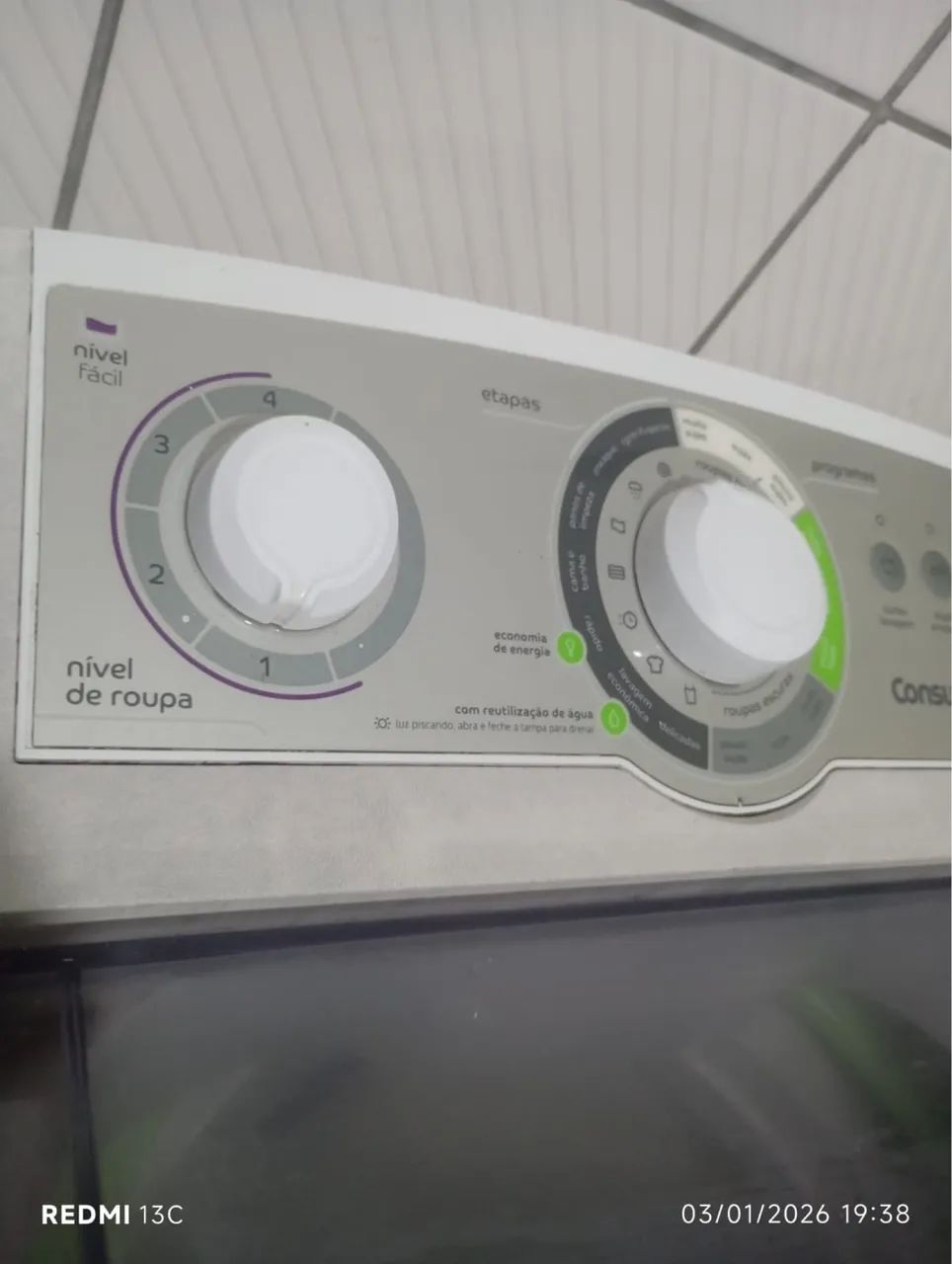 Máquina de lavar roupa Consul facilite 8 kilos - Foto 2