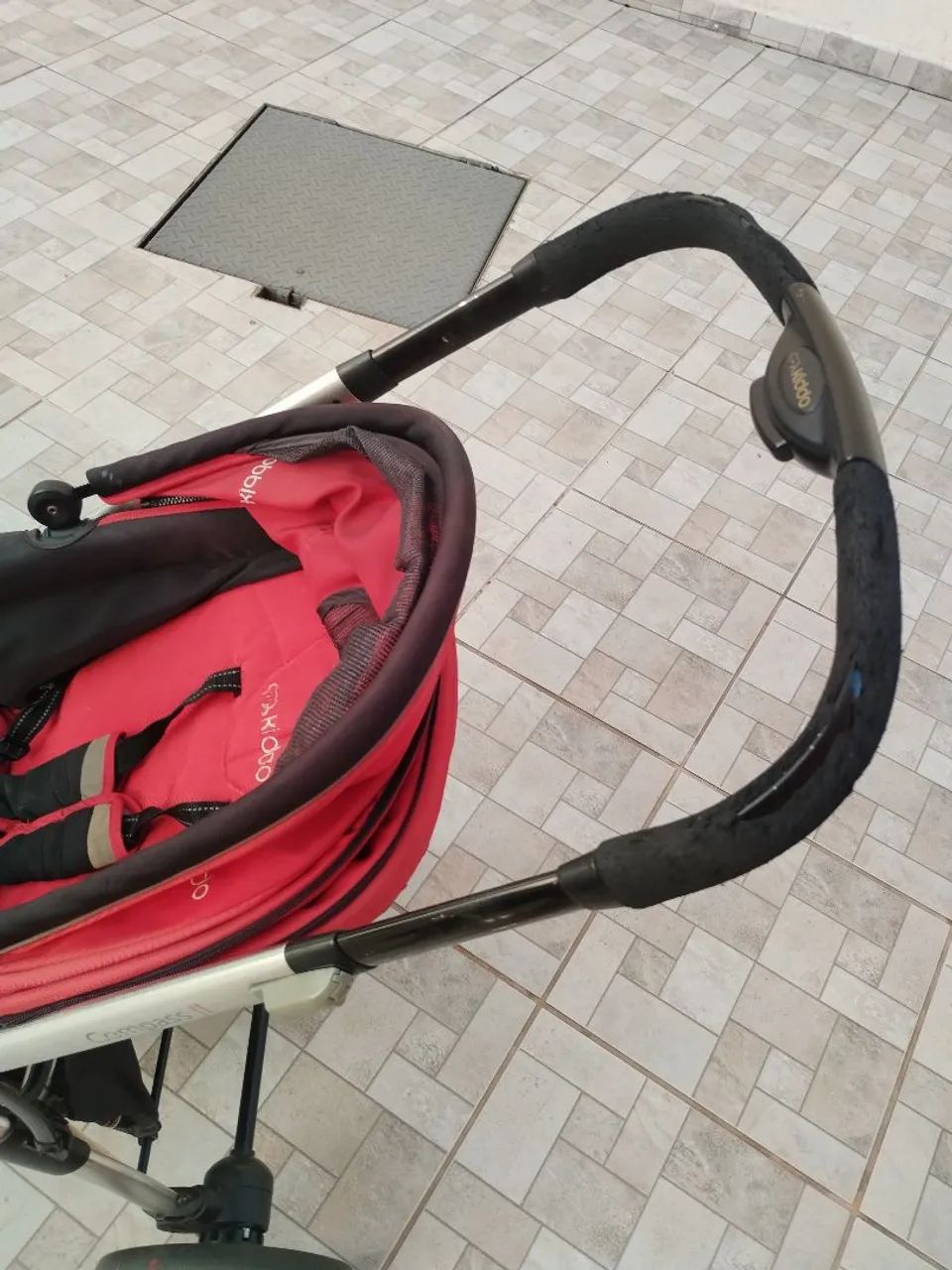 Carrinho de bebê Kiddo - Vira Moisés - Foto 4