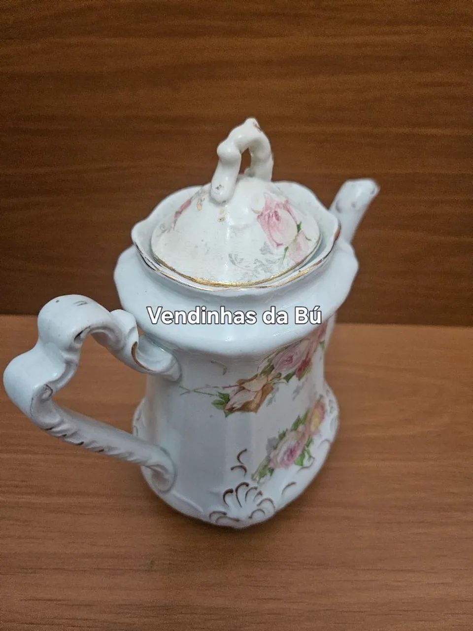 Bule antigo Inglês estilo vitoriano - Foto 5