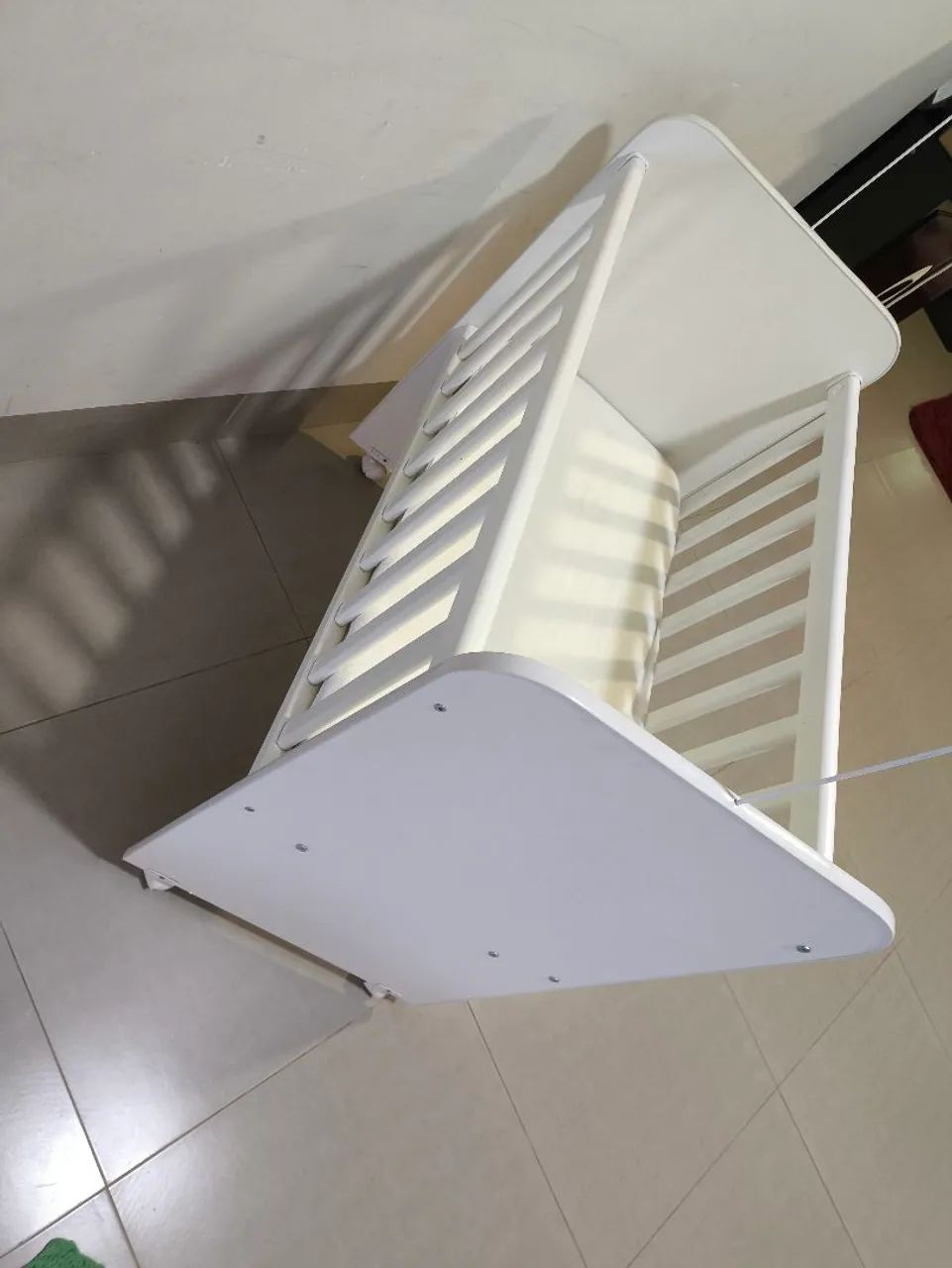 Berço Moisés com Colchão e Suporte Mosqueteiro Novinho  - Foto 2