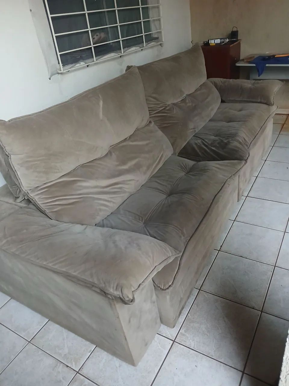 Vendo sofa retrátil e reclinável 2.90 mts - Foto 2