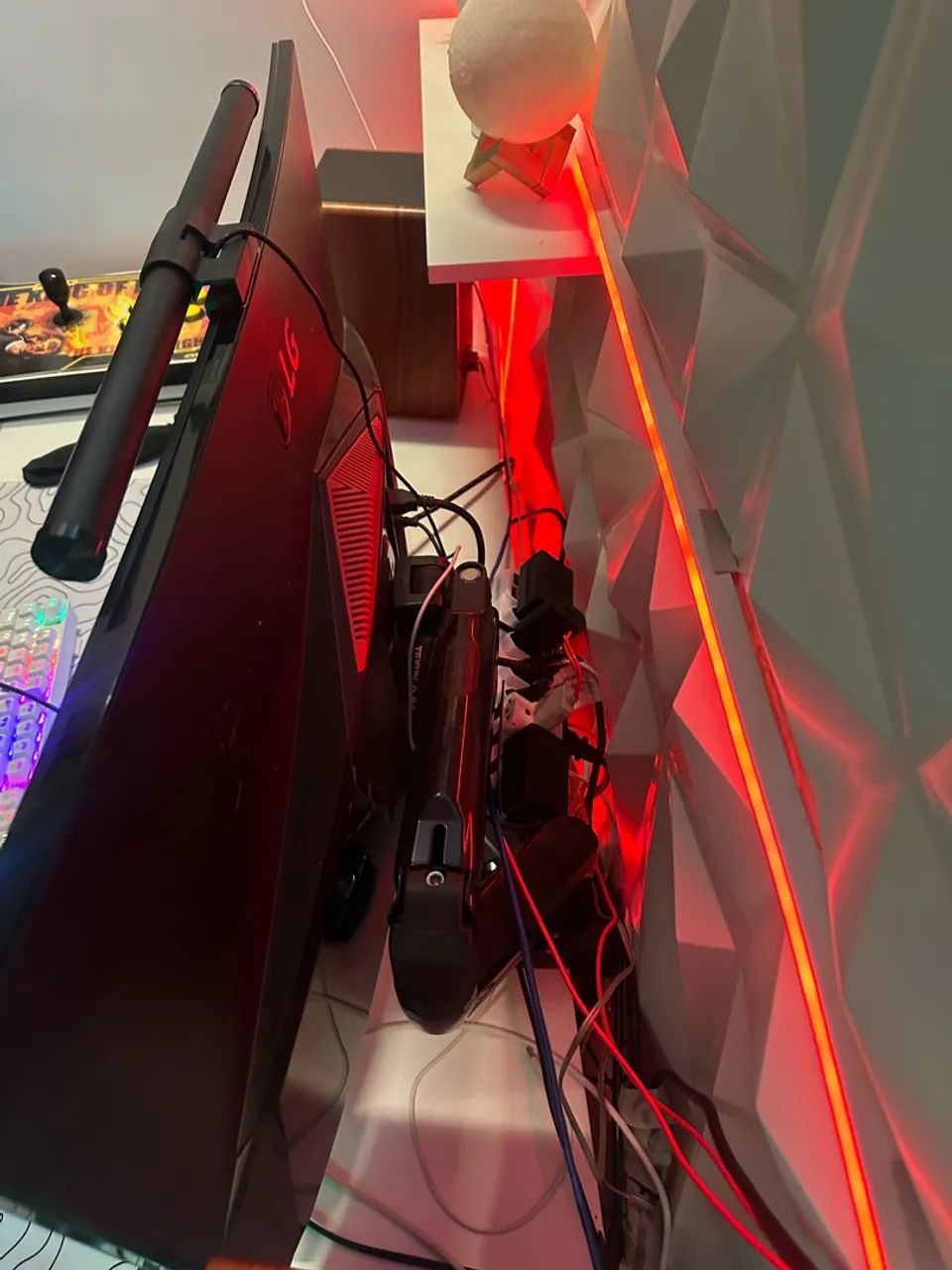 Monitor LG ultrawide 34 polegadas 144 hz - Foto 5