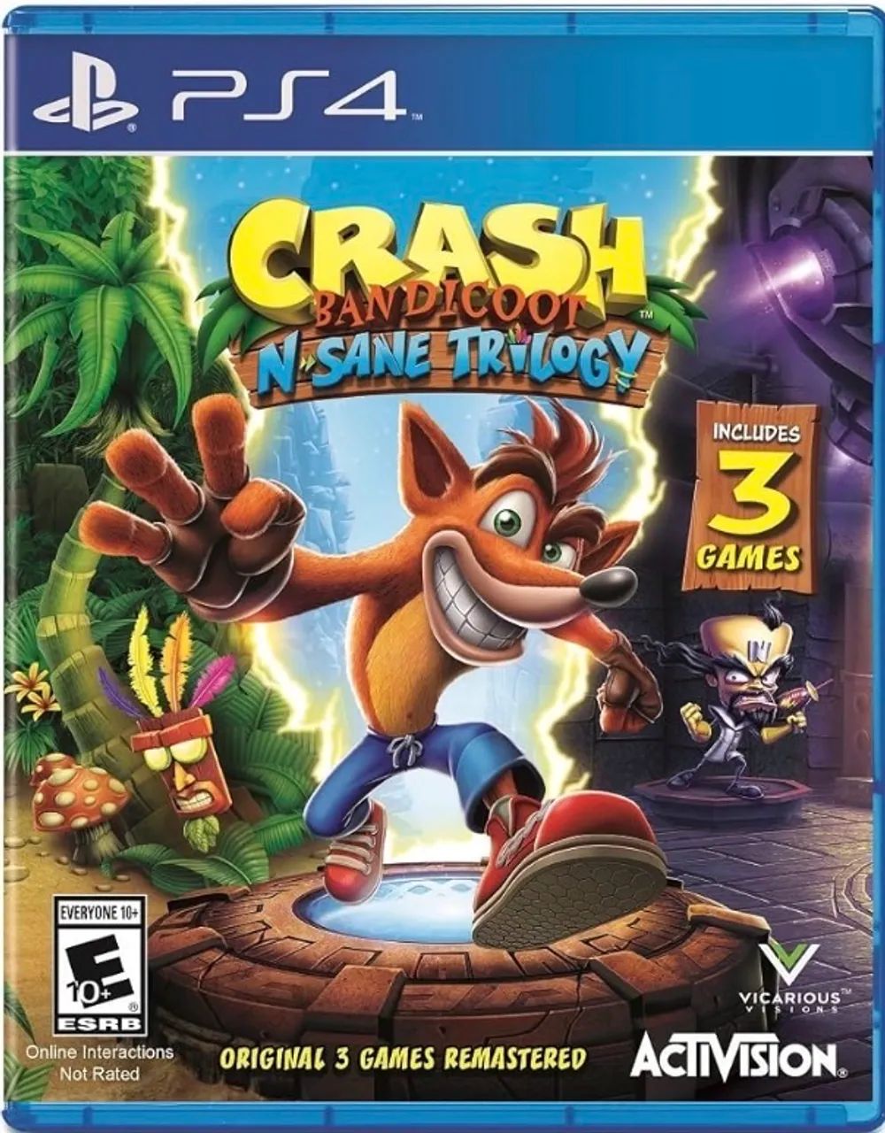 Crash Bandicoot Trilogy - Playstation 4