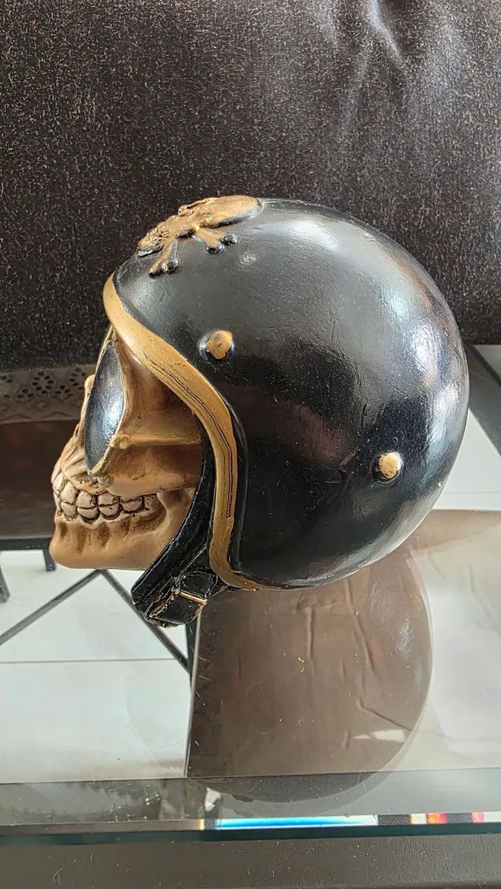 Caveira estilosa motorcycle - Foto 3