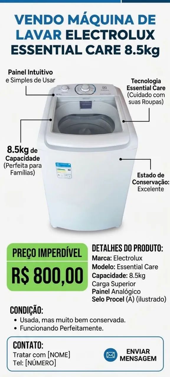 Máquina de lavar roupa  - Foto 3