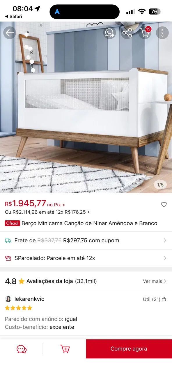 Vendo berço/cama - Foto 2