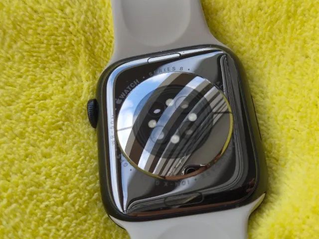 Apple Watch Series 8 45mm - Bateria 100% - Com Pulseiras Extras - Foto 4