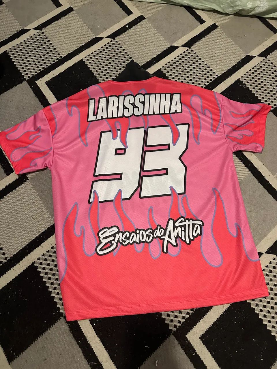 camiseta jersey ensaio da anitta  - Foto 2
