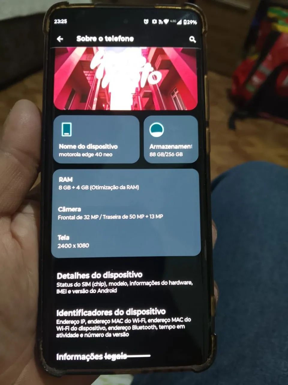 Celular Moto Edge 40 (recondicionado) - Foto 4