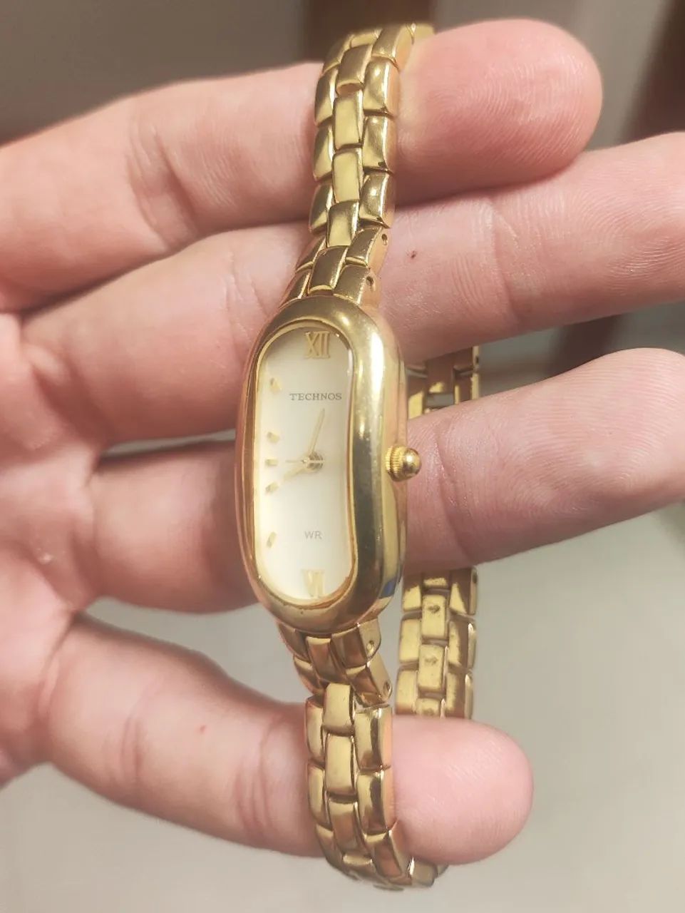 Relógio Feminino Technos Dourado - Foto 3