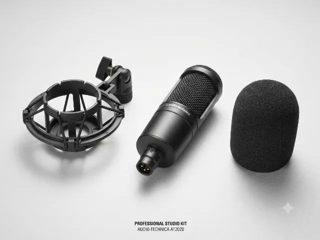 Microfone Audio-Technica AT2020 - Foto 2