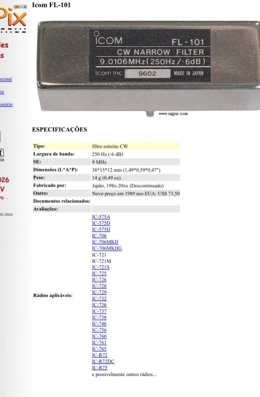 Filtro de Cw  - Foto 4