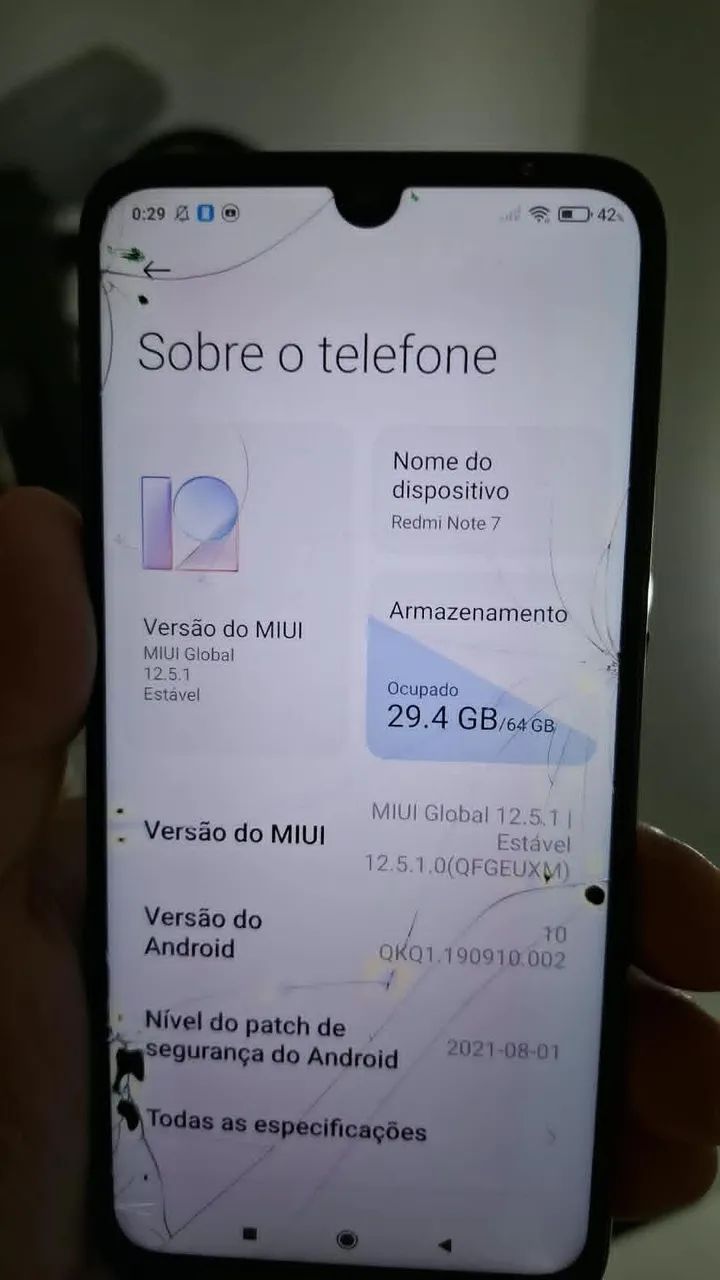 Vendo redimi 7 funcionando perfeitamente só trincado 