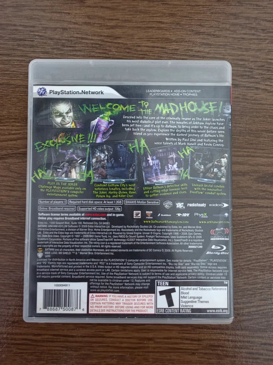 Batman Arkham Asylum com Manual  - Foto 2
