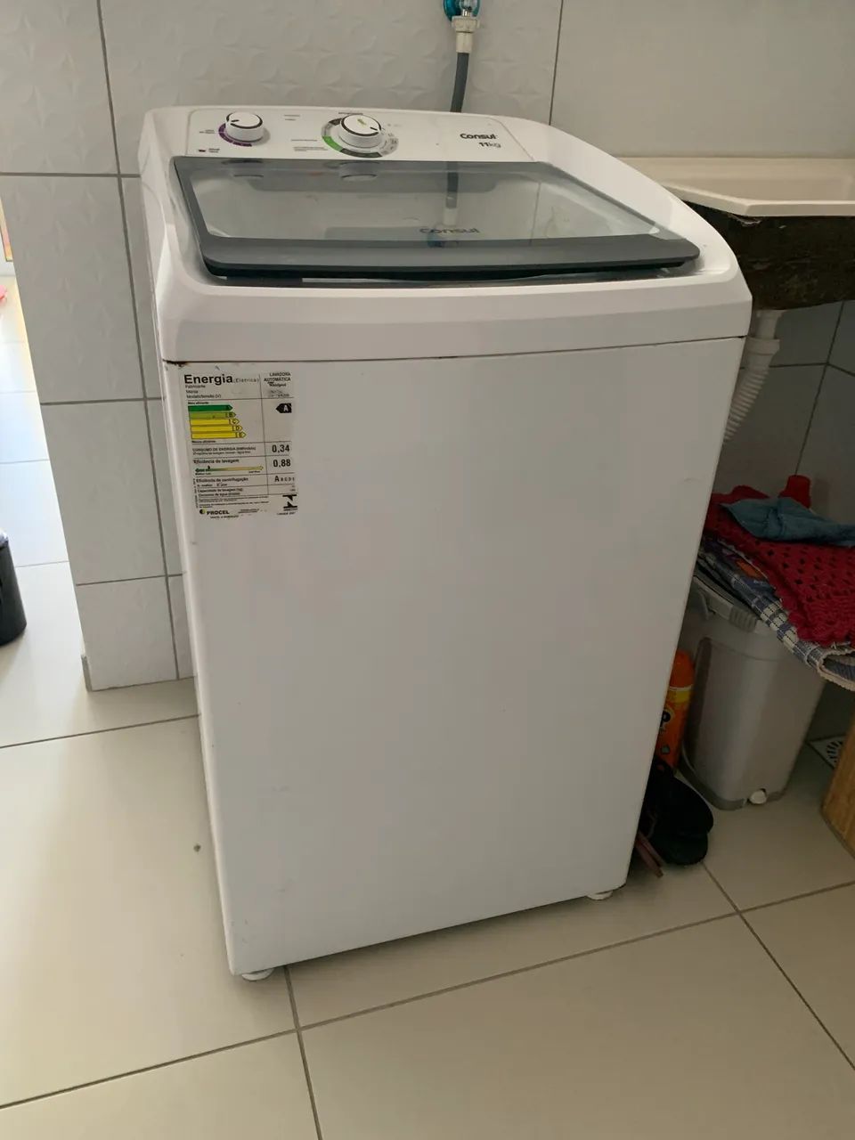 Máquina de lavar cônsul 11kg - Foto 4