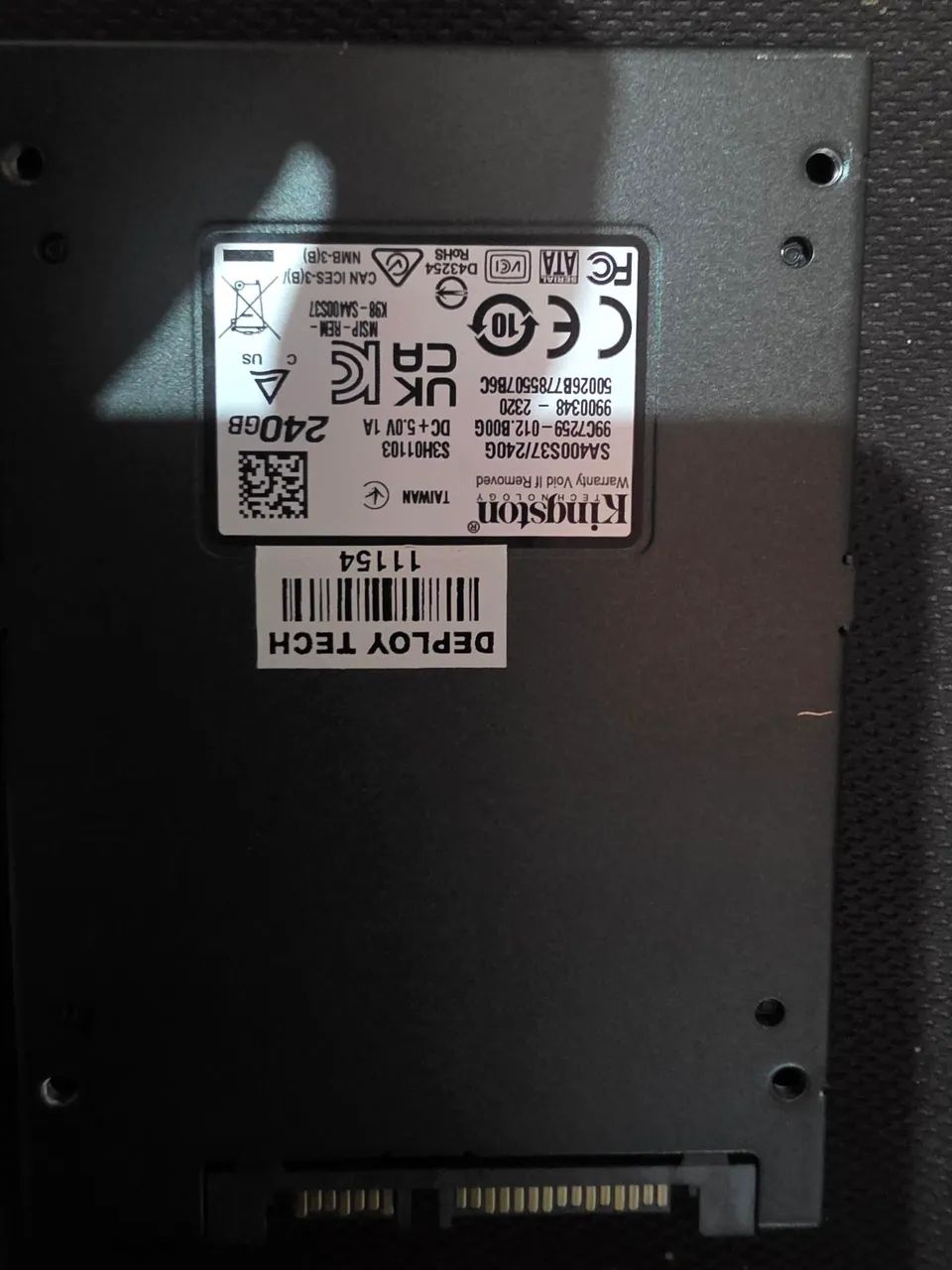 Ssd 240 gigas Kingston  - Foto 3