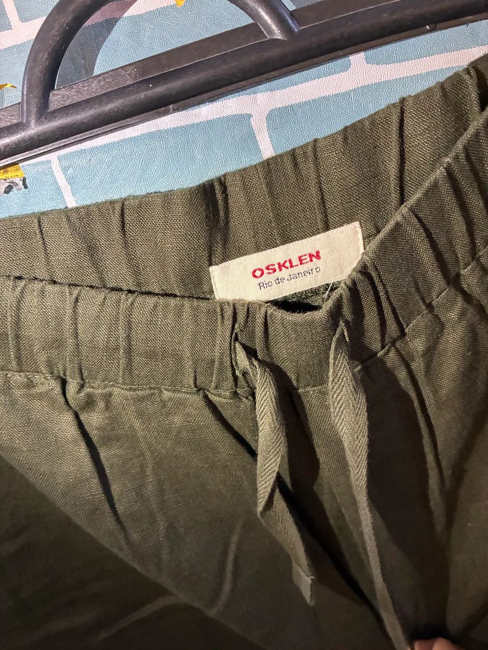 Short Osklen Linho M - Foto 3