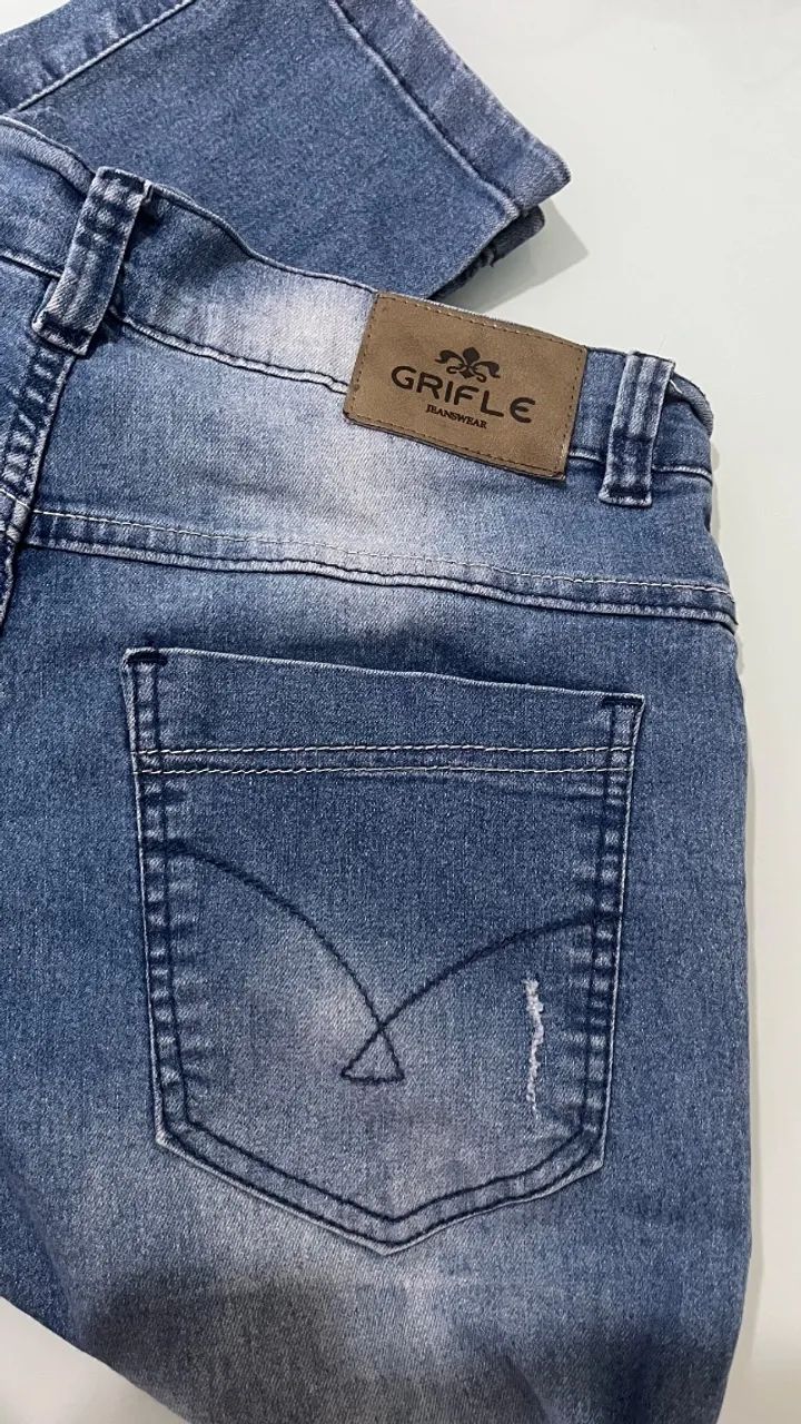 Calça jeans 40/42 - Foto 4