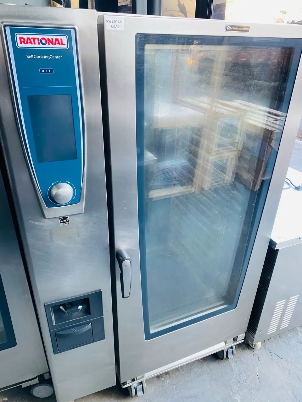 Forno a gás SCC WE 202 combinado Rational  - Foto 3