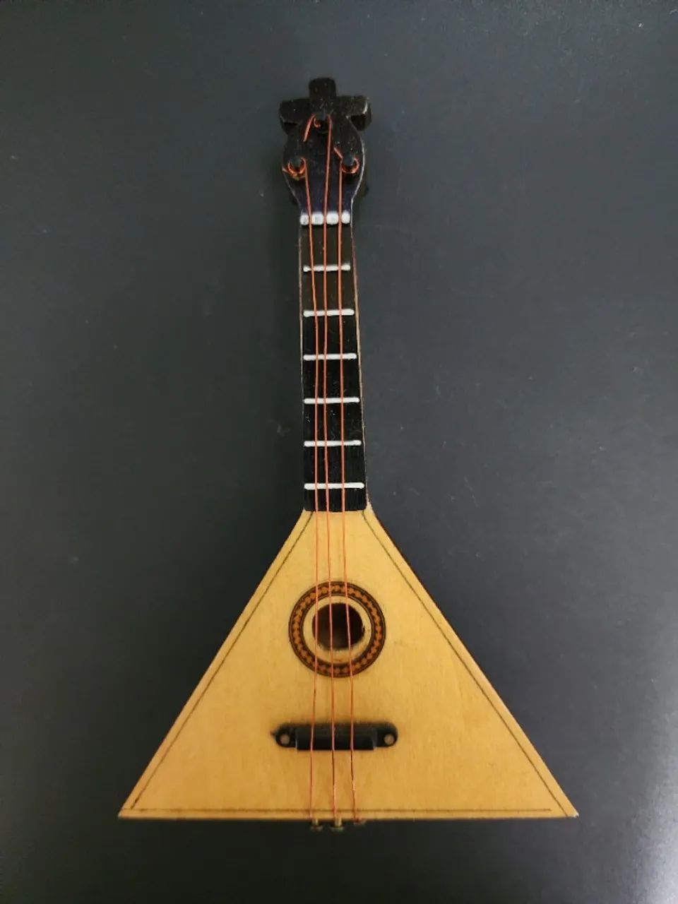 Miniatura Instrumento Musical - Balalaica