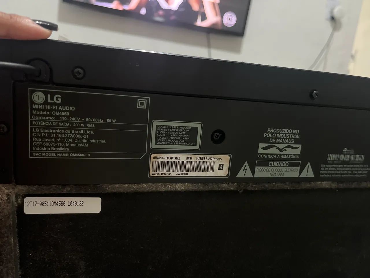 Mini System LG XBOOM OM4560-FB ? Bluetooth - Foto 3