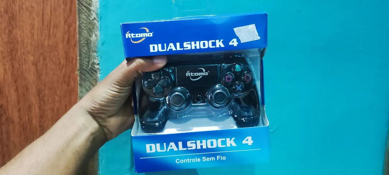 Controle ps4 sem fio bluetooth - já é o menor preço 