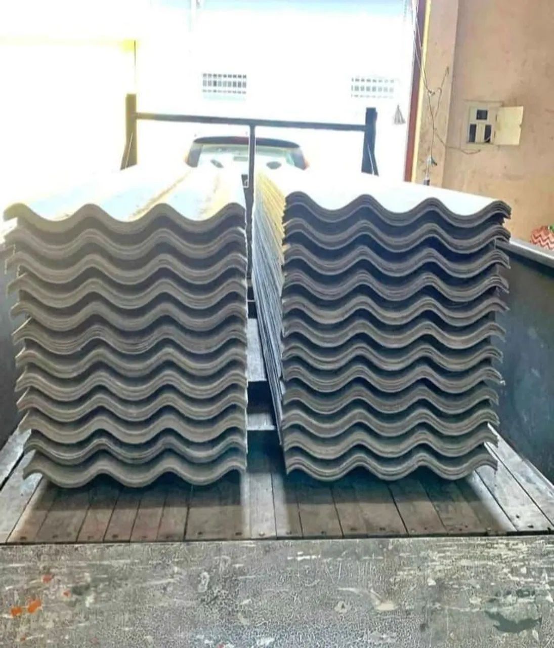 Mega Promoção telha brasilit R$22,00 a unidade Cimento R$39,00