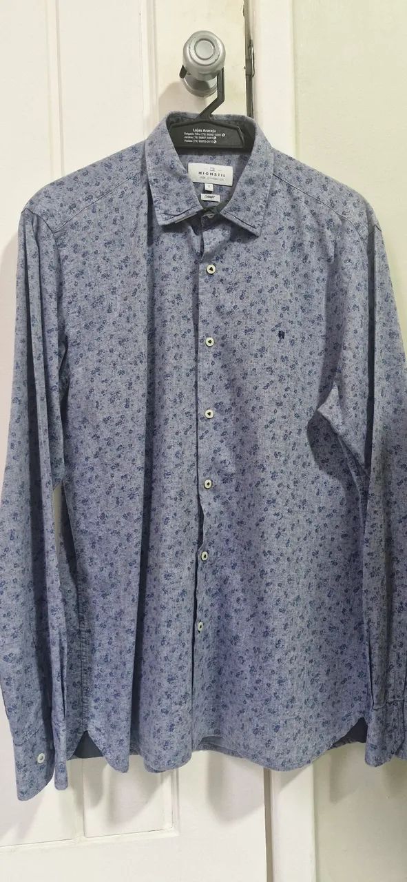Bela camisa masculina esporte fino, com preço imperdível 
